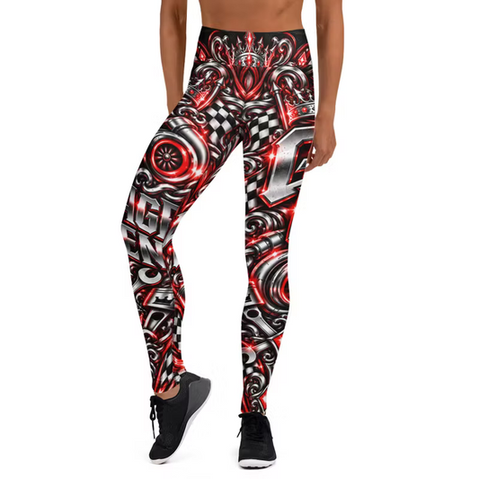 Garage Queen Red Edition – Premium Leggings