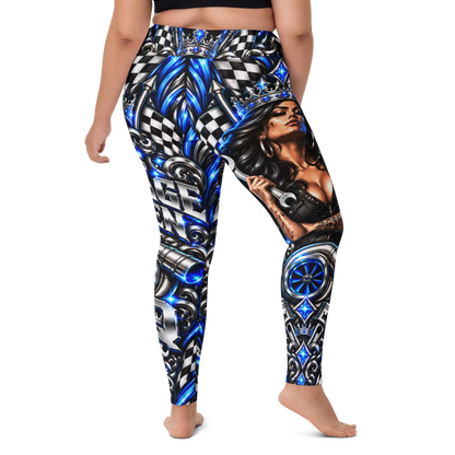 Garage Queen Blue Edition – Premium Leggings