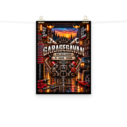 V8 Brotherhood – Garageposter | Garagegåvan
