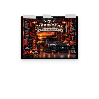 Quattro Beast – Bilposter | Garagegåvan