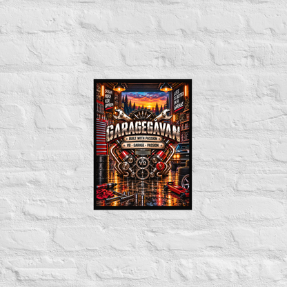 V8 Brotherhood – Garageposter | Garagegåvan