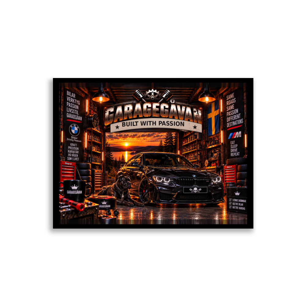 Street Shadow – Bilposter | Garagegåvan