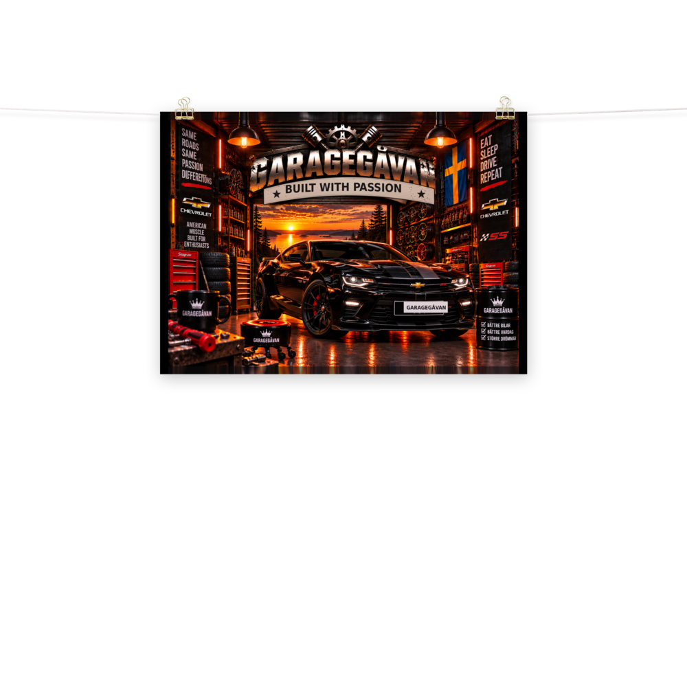 American Muscle – Bilposter | Garagegåvan