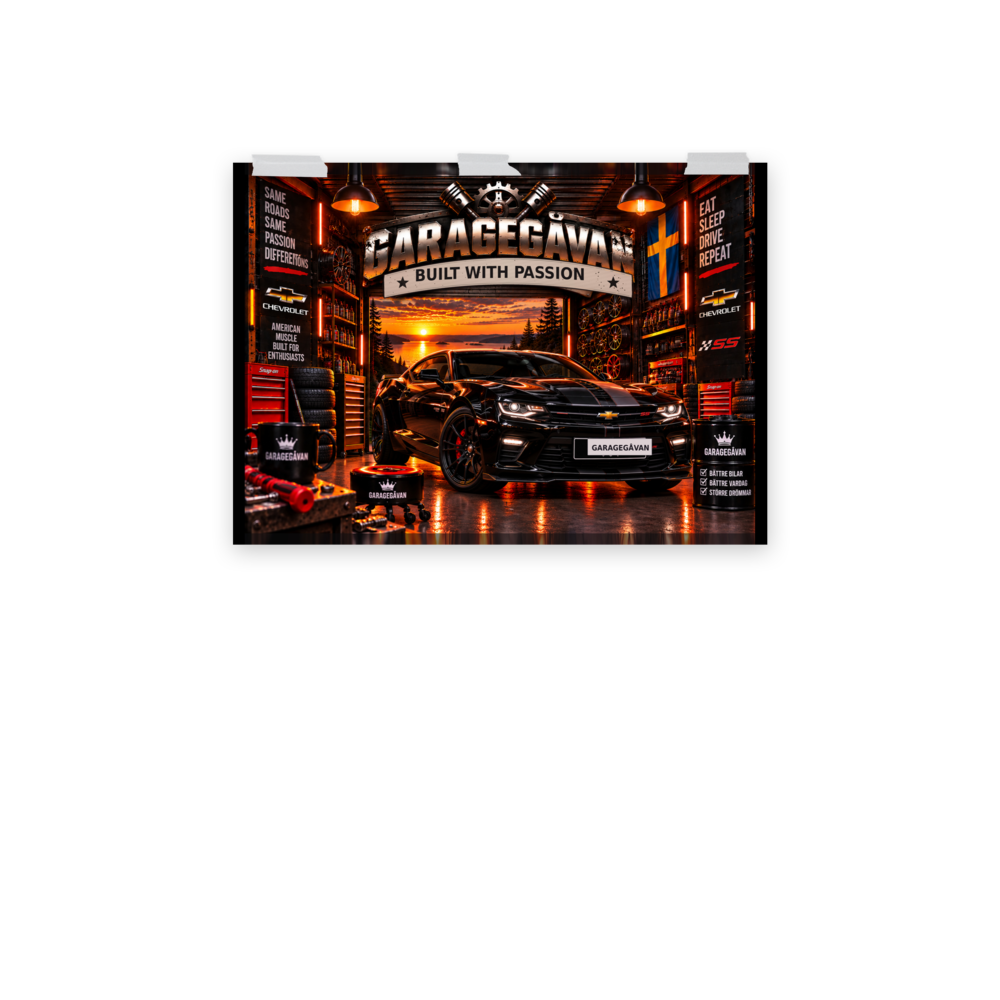 American Muscle – Bilposter | Garagegåvan