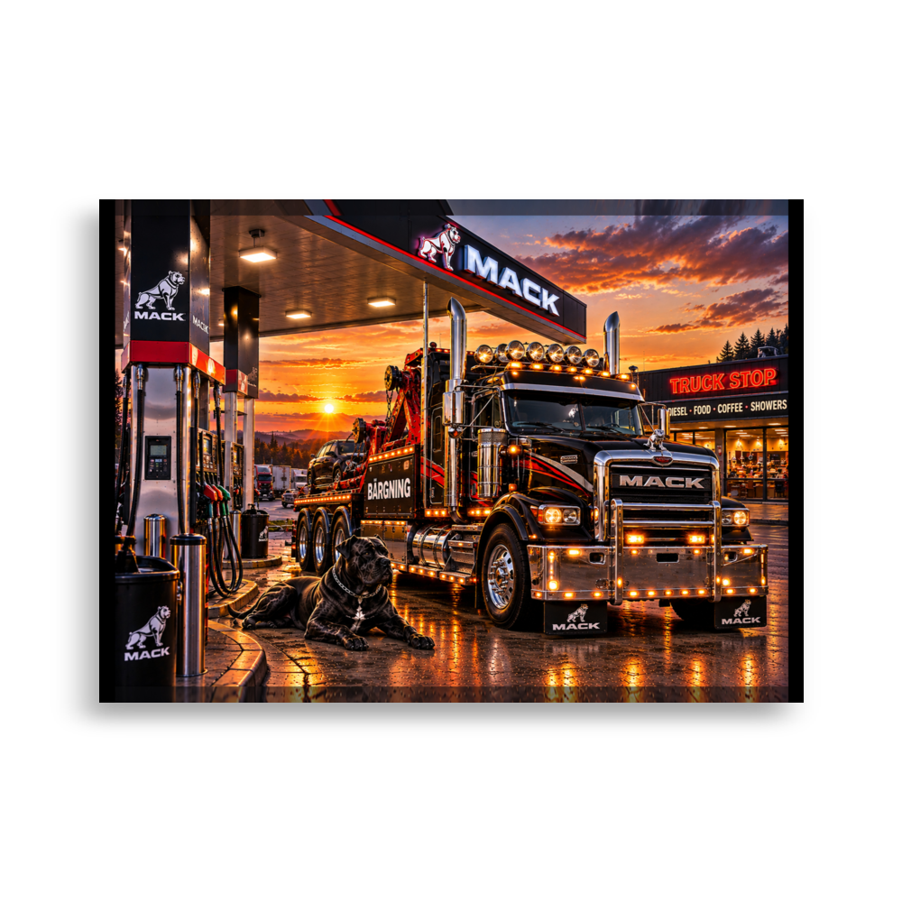 Heavy Hauler – Lastbilsposter | Garagegåvan